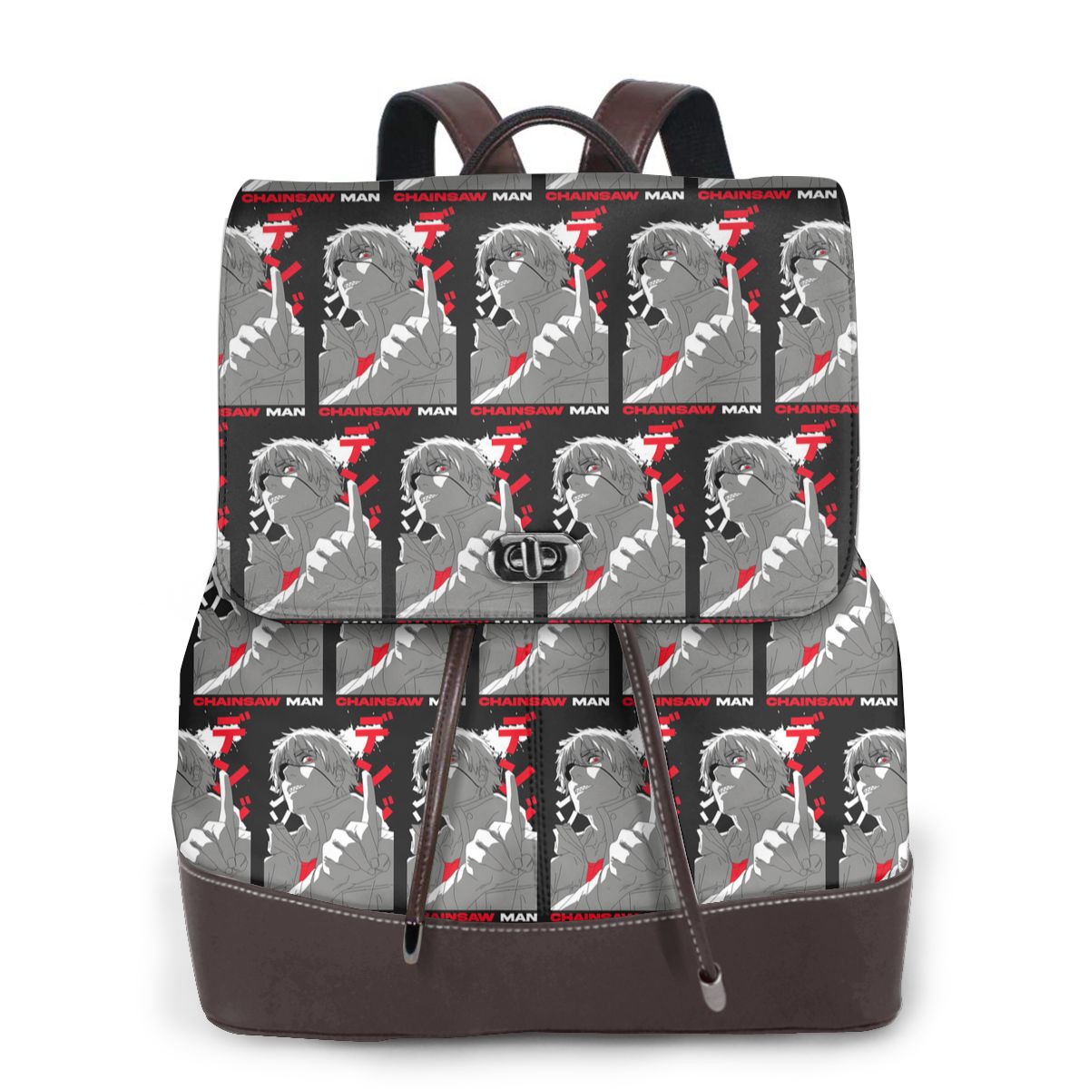 Anime Chainsaw Man Devil Women - Leather Work Rucksack Mens recension och pris