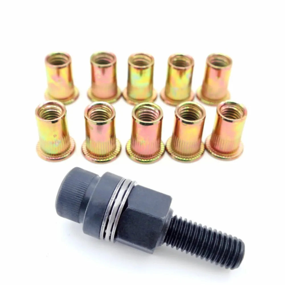Hand Rivet Nut Tool with 10 Ri - Rivet Setter Tool recension och pris