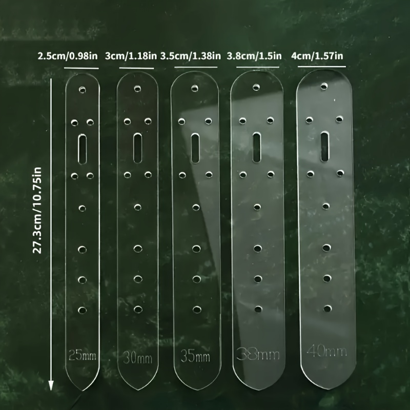 5PCSplastic Belt Hole Punching - Rivet Setter Tool recension och pris