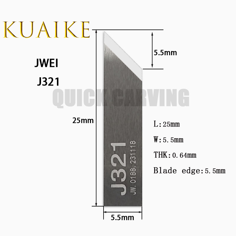 10PCS JWEI Vibrating Knife Osc - Leatherwork Machine recension och pris