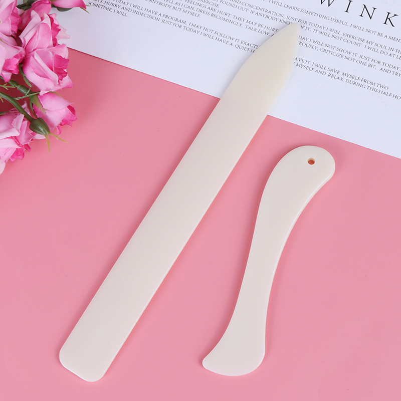 2Pcs/set Plastic Bone Folder C - Bone Folder Tool recension och pris