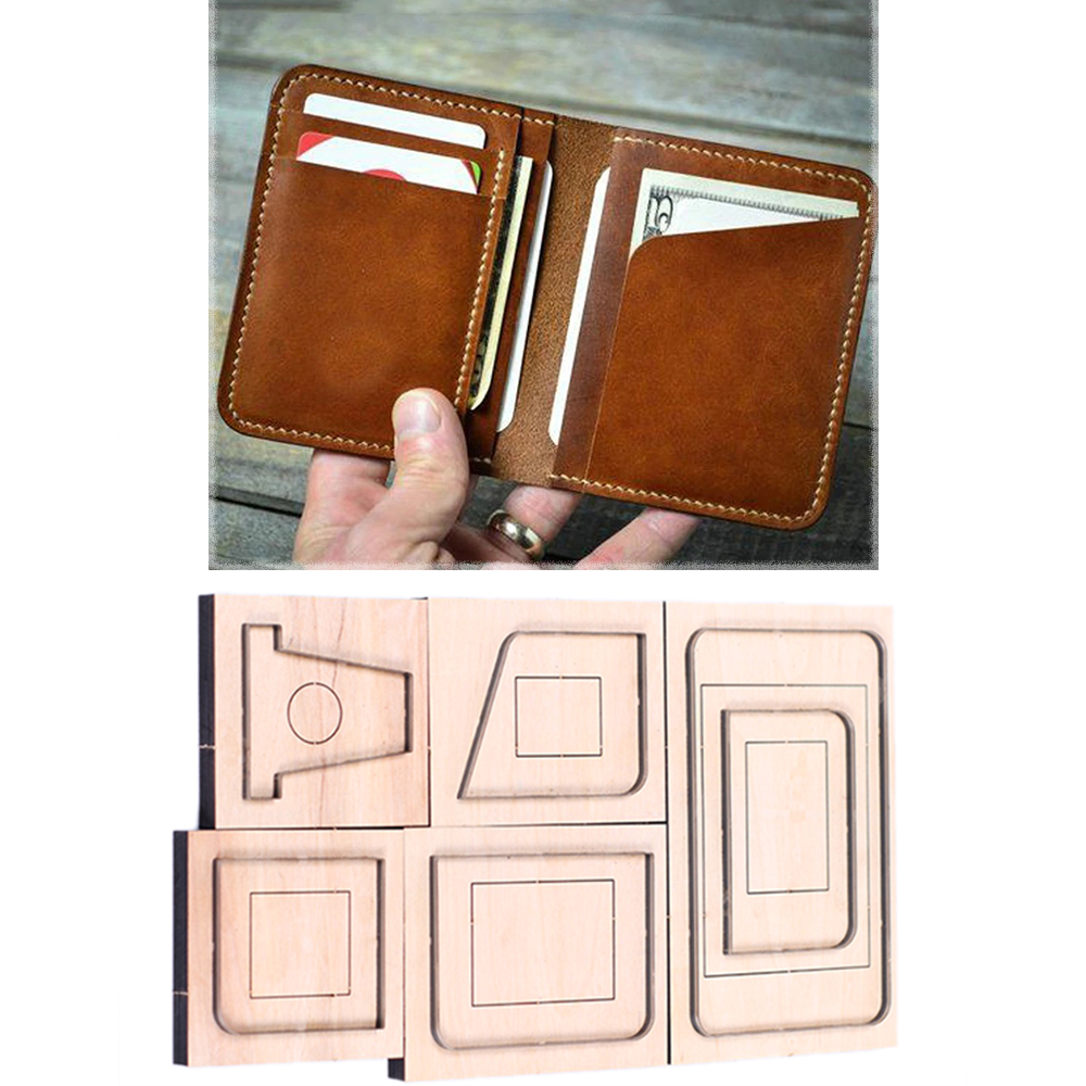 DIY Leather Craft Simple Card  - Leatherwork Machine recension och pris