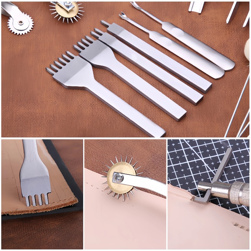 Professional Hand Sewing Leath - Groover Stitching Tool recension och pris