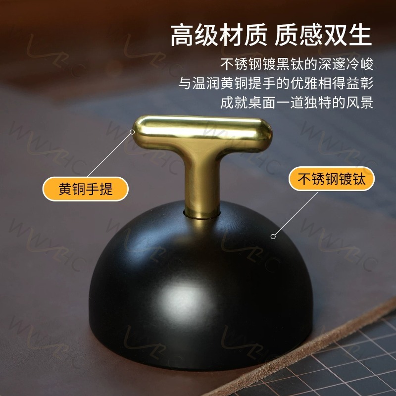 Stainless Steel T Type Leather - Leatherwork Hand Press recension och pris